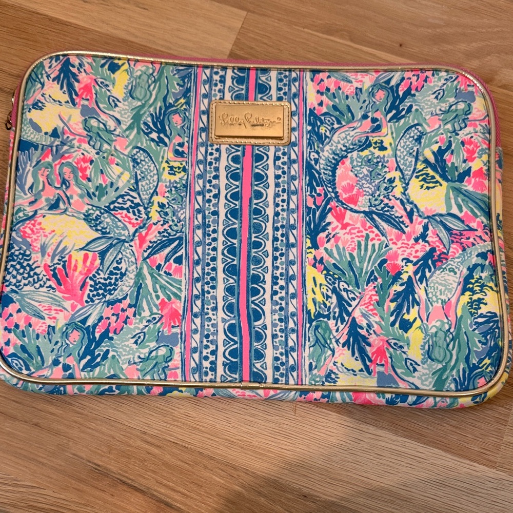 Lilly Pulitzer Multicolor Tropical Laptop Sleeve